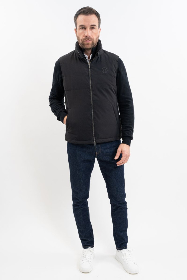 Barja Mouwloos Gilet - Zwart