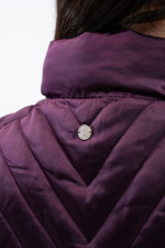 Agnes Sleeveless cardigan - Fig Agnes Sleeveless cardigan - Fig