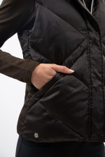 Auxane Gilet sans manches Femme - Cacao (Dark brown) Auxane Gilet sans manches Femme - Cacao (Dark brown)
