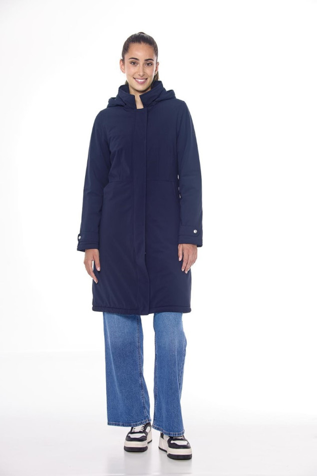 Taylor Trench Chaud Femme - Marine (Navy)