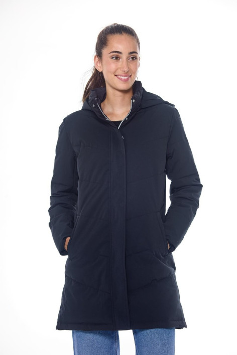 Pich Langer Parka - Schwarz
