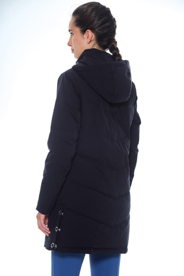 Pich Lange parka - Zwart
