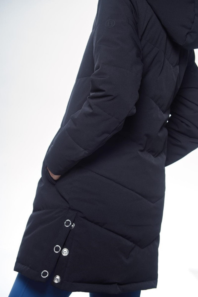 Pich Langer Parka - Schwarz
