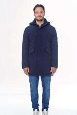 Paulin Langer Parka - Marineblauw Paulin Langer Parka - Marineblauw