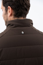 Boston Sleeveless Jacket - Cocoa Boston Sleeveless Jacket - Cocoa