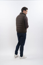 Boston Sleeveless Jacket - Cocoa Boston Sleeveless Jacket - Cocoa