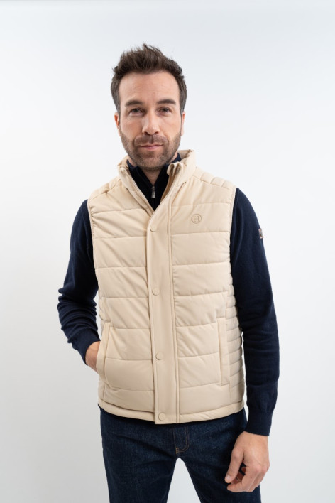 Boston Veste sans manches Homme - Lin (Linen)