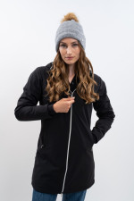 Abby Lange Jacke - Marineblauw Abby Lange Jacke - Marineblauw
