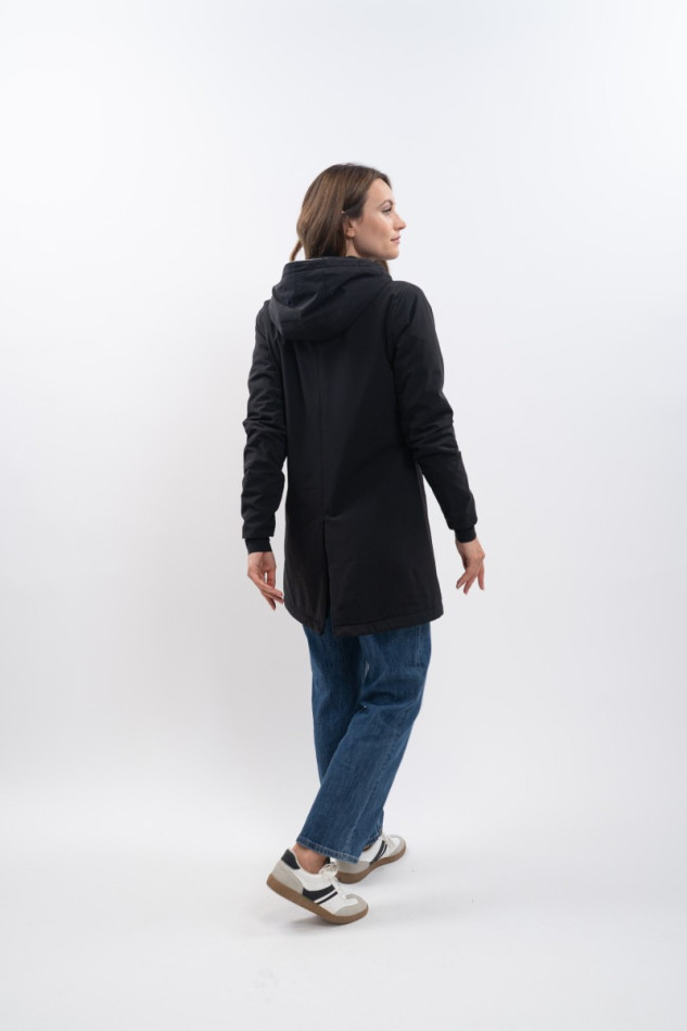 Abby Lange Jacke - Marineblauw Abby Lange Jacke - Marineblauw