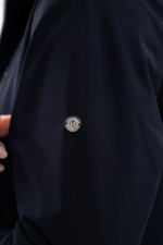 Chaqueta larga Abby - Negra Chaqueta larga Abby - Negra