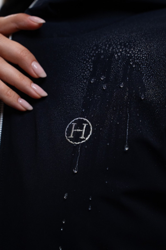 Abby Lange Jacke - Schwarz