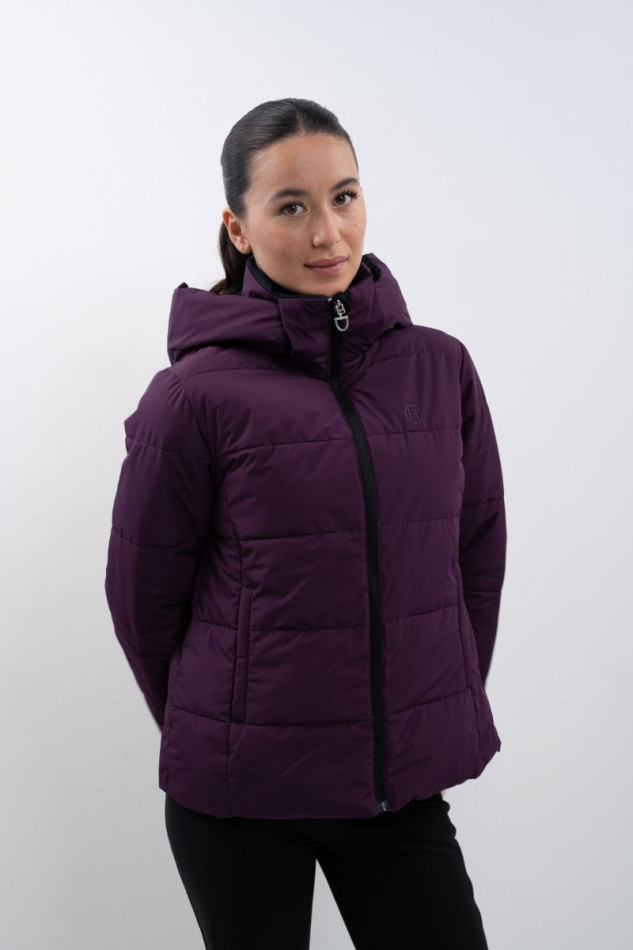 Parka corta Adele - Negro /Morado oscuro Parka corta Adele - Negro /Morado oscuro