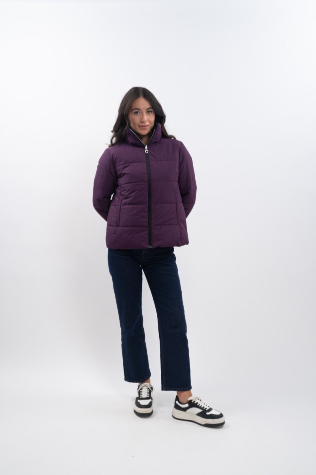 Parka corta Adele - Negro /Morado oscuro Parka corta Adele - Negro /Morado oscuro