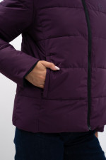 Adele Parka courte Femme - Black /Dark purple Adele Parka courte Femme - Black /Dark purple