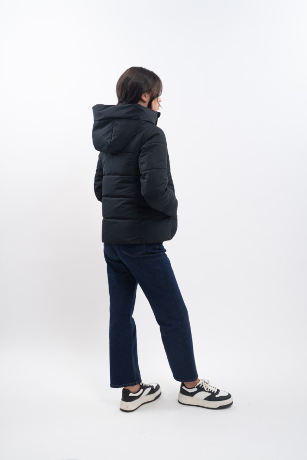 Parka corta Adele - Negro /Morado oscuro Parka corta Adele - Negro /Morado oscuro