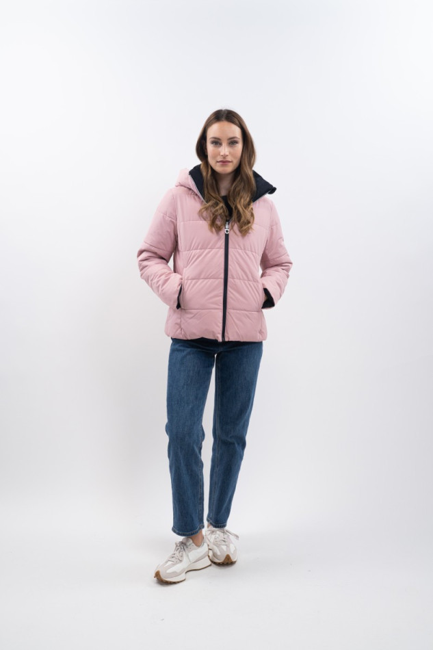 Adele Parka courte - Navy/Light pink Adele Parka courte - Navy/Light pink