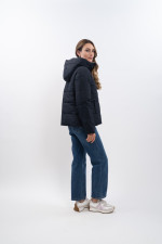 Adele Short Parka - Navy/Light pink Adele Short Parka - Navy/Light pink