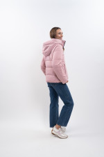 Adele Short Parka - Navy/Light pink Adele Short Parka - Navy/Light pink