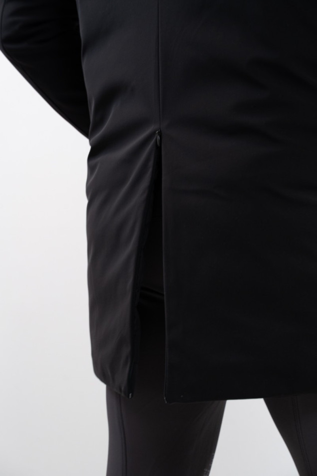 Achille Warme parka - Zwart