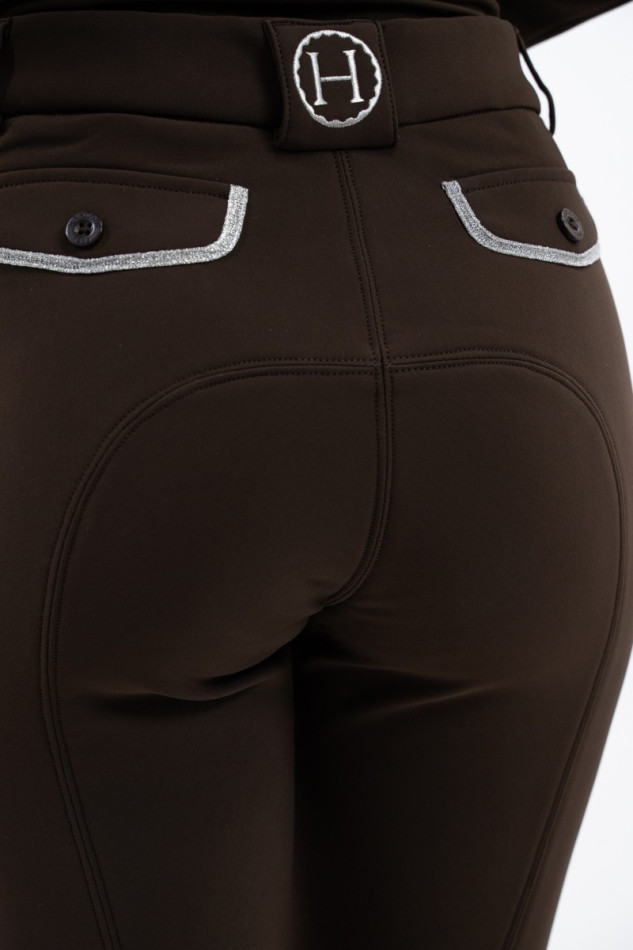 Jaipur Fleece-Hose Reiten - Kakao Jaipur Fleece-Hose Reiten - Kakao