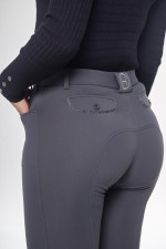Pantalones de forro polar Jaipur Riding - Gris antracita Pantalones de forro polar Jaipur Riding - Gris antracita