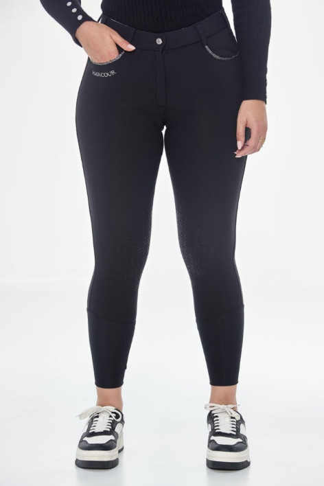 Jaipur Riding fleece broek - Zwart
