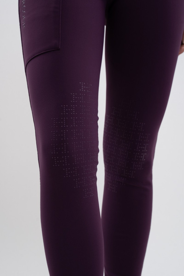 Lili fleece legging - Fig Lili fleece legging - Fig