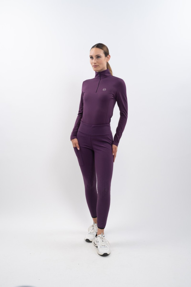 Lili fleece legging - Fig Lili fleece legging - Fig