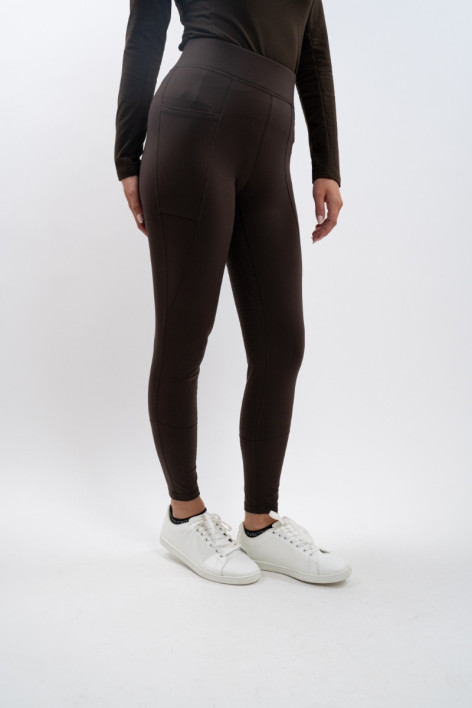 Anaelle Fleece legging - Cacao
