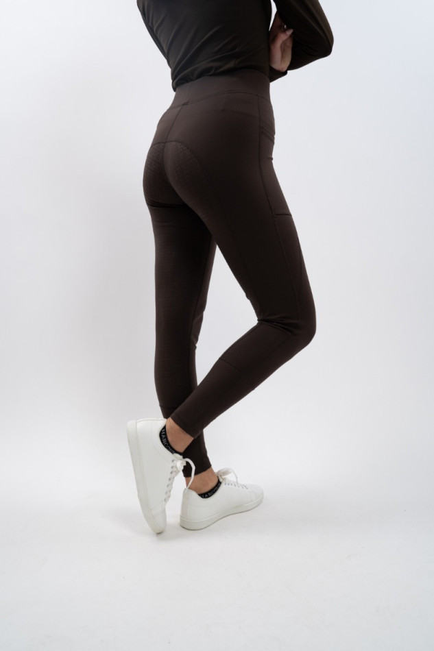 Anaelle Fleece legging - Cacao