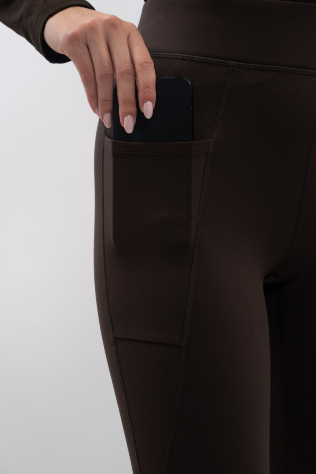 Anaelle Fleece legging - Cacao