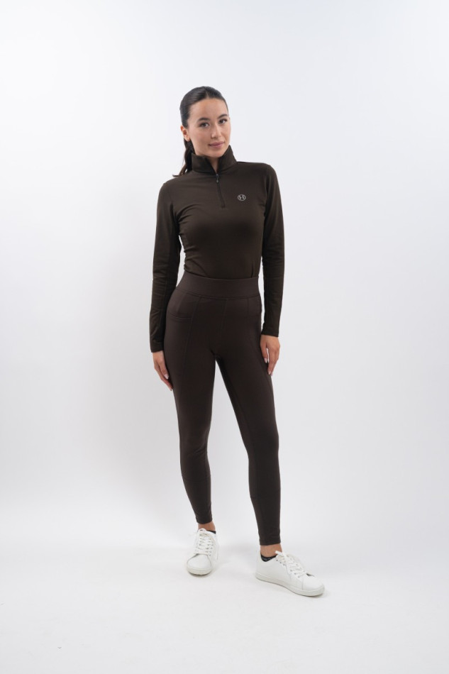Anaelle Fleece Legging - Kakao