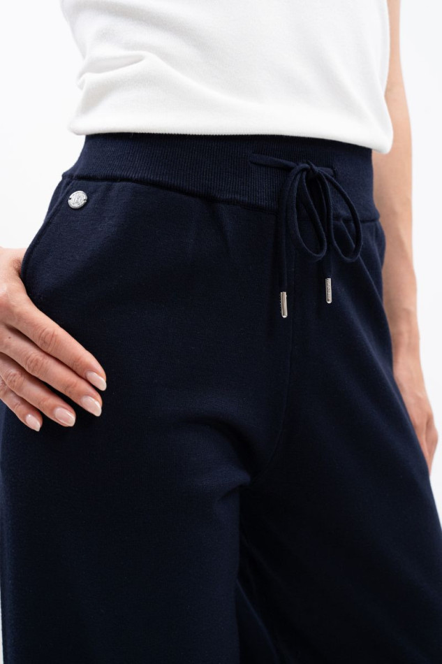 Andrea Jogging maille Femme - Marine (Navy)