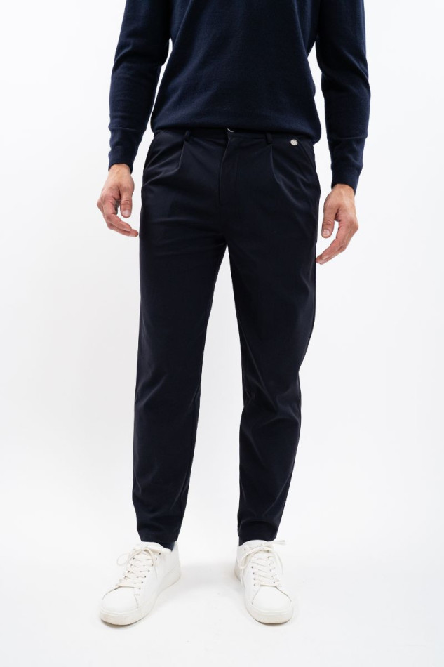 Adam Pantalon Chino - Marine Adam Pantalon Chino - Marine