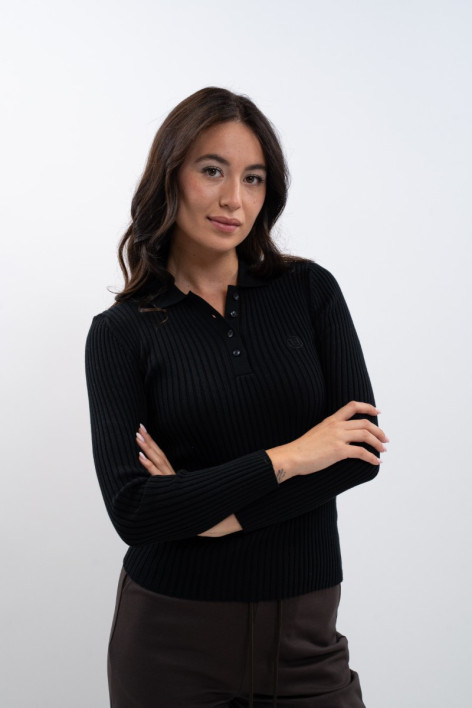 Aurore Polo - Black