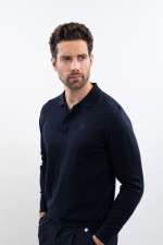 Polo Ange - Azul Marino Polo Ange - Azul Marino