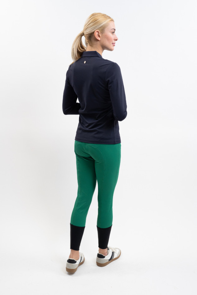 Pepite Polo ML Femme - Marine (Navy) Pepite Polo ML Femme - Marine (Navy)