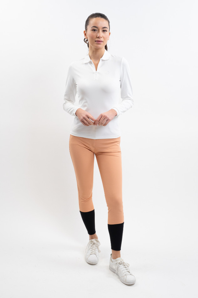 Pepite Polo-Shirt - Wei&szlig;