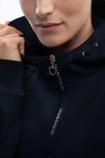Sudadera técnica con cremallera Ava Mujer - Azul marino Sudadera técnica con cremallera Ava Mujer - Azul marino