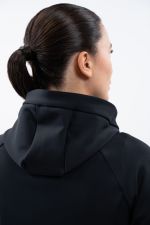 Sudadera técnica con cremallera Ava para mujer - Negra Sudadera técnica con cremallera Ava para mujer - Negra