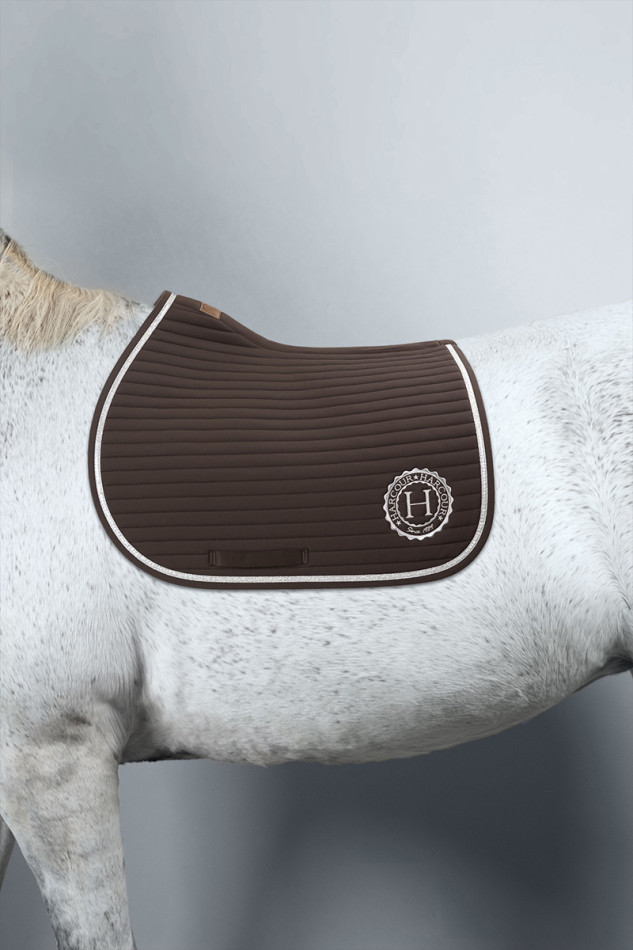 Karembar Rider saddle pad - Cocoa (Dark brown)