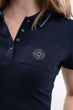 Gasparine Damespolo Versailles - Navy Gasparine Damespolo Versailles - Navy
