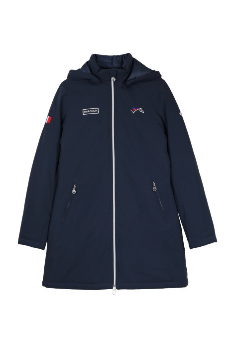 Raina Women's Long Parka FFE - Navy
