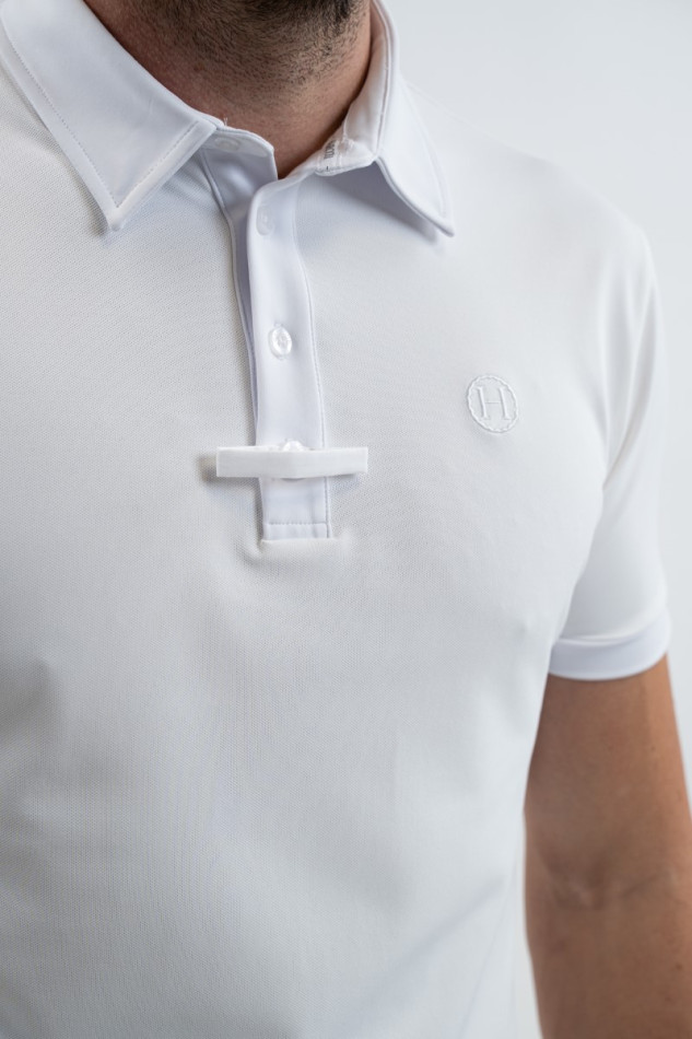 Preston Polo homme - Blanc (White)