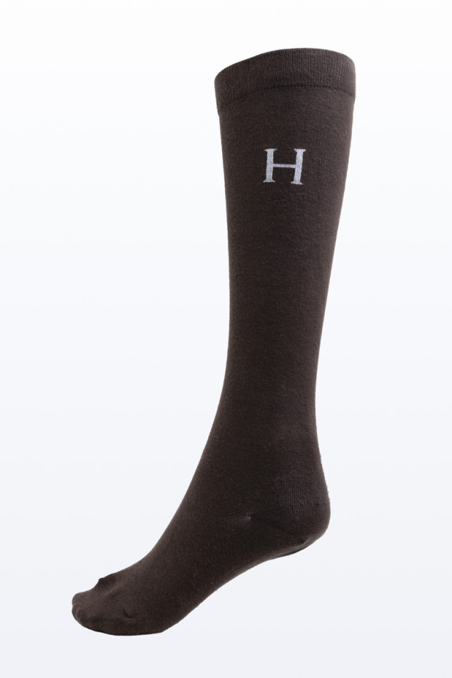 Calcetines Aiko (x3 pares) - Marr&oacute;n oscuro/Negro/Tart&aacute;n