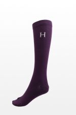 Aiko Socks (x3 pairs) - Dark purple/Black/Tartan Aiko Socks (x3 pairs) - Dark purple/Black/Tartan