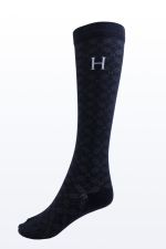 Aiko Socks (x3 pairs) - Dark purple/Black/Tartan Aiko Socks (x3 pairs) - Dark purple/Black/Tartan