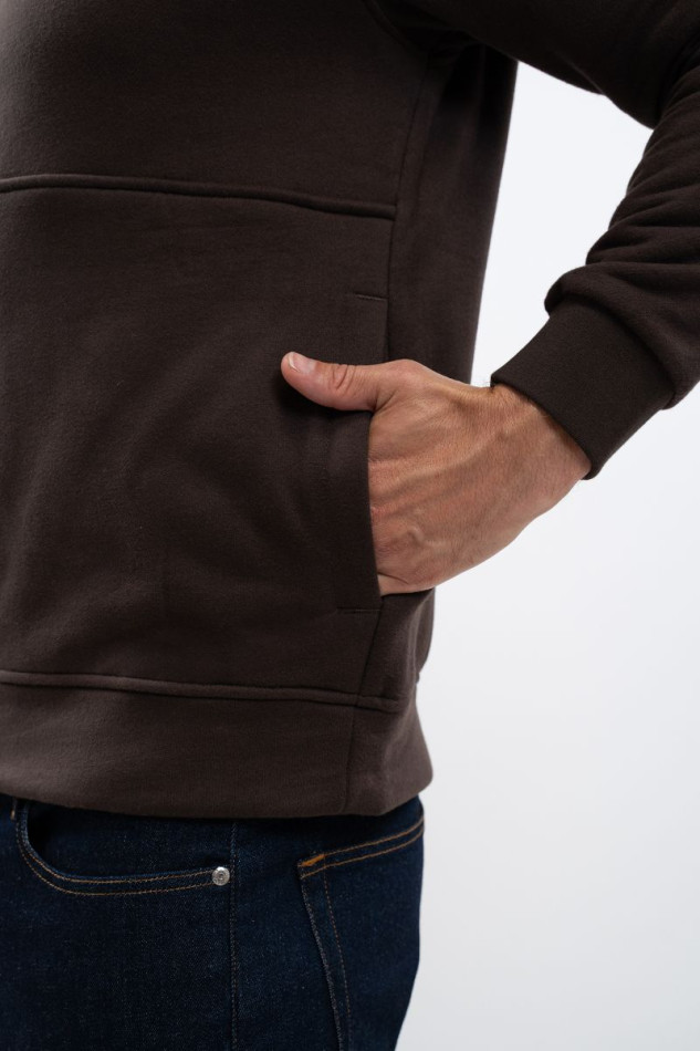 Sudadera Swabo para hombre - Cacao (marrón oscuro) Sudadera Swabo para hombre - Cacao (marrón oscuro)
