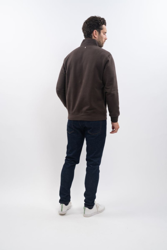 Sudadera Swabo para hombre - Cacao (marrón oscuro) Sudadera Swabo para hombre - Cacao (marrón oscuro)
