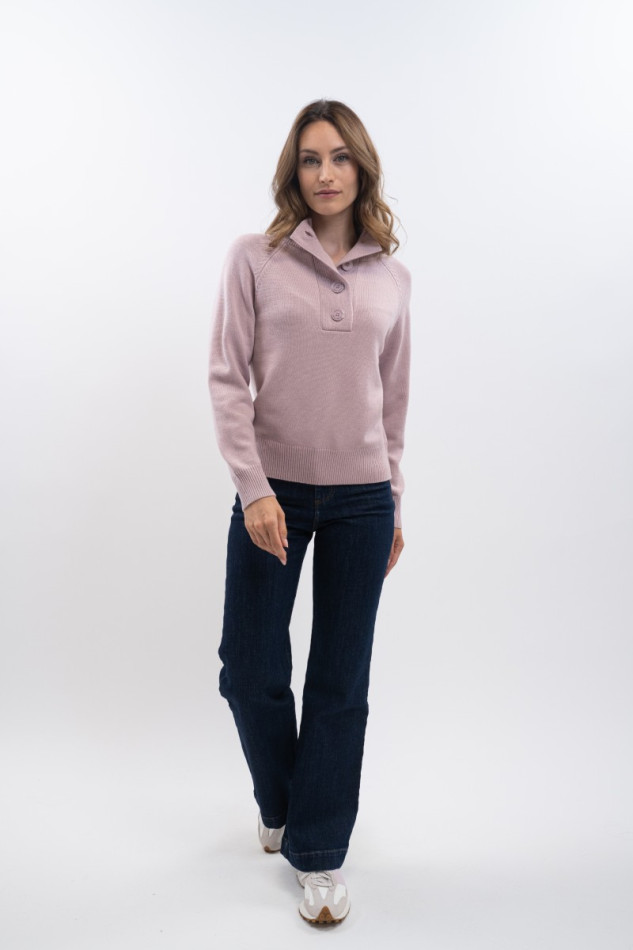 Alice Women's Peony Sweater (Light pink)